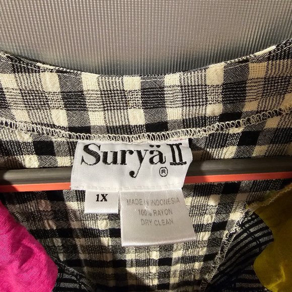 Surya II Patchwork Dress Plus-Size - Picture 2 of 4